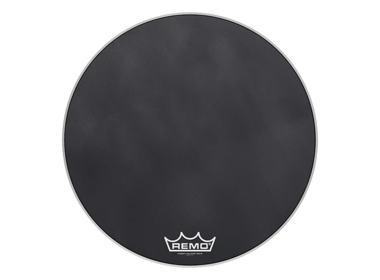 Remo PM-1828 Powermax March 28 Basstrommeskinn, Black Suede 